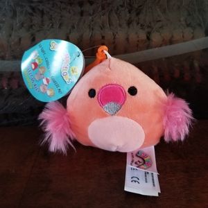 Cody the Flamingo Squishmallow Clip-on